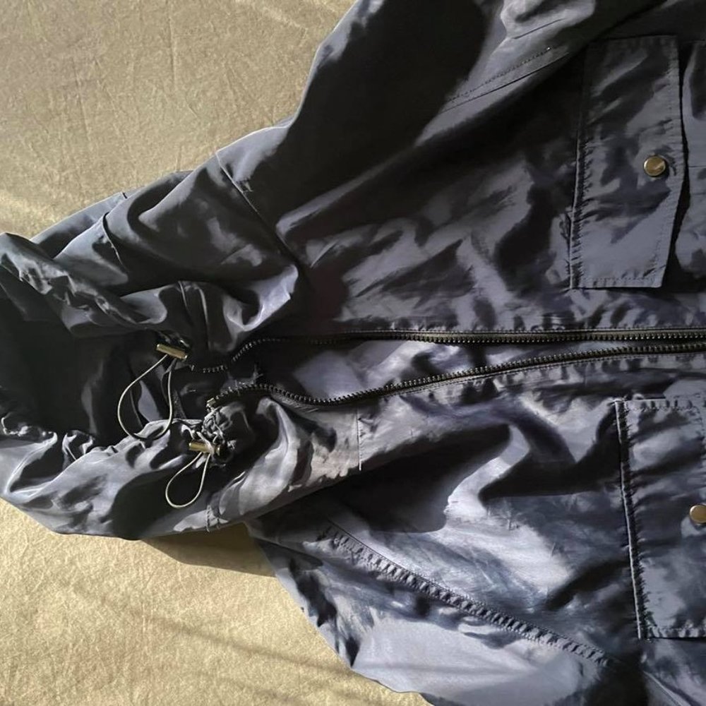 New Basic Raincoat Windbreaker Lightweight Hooded… - image 4